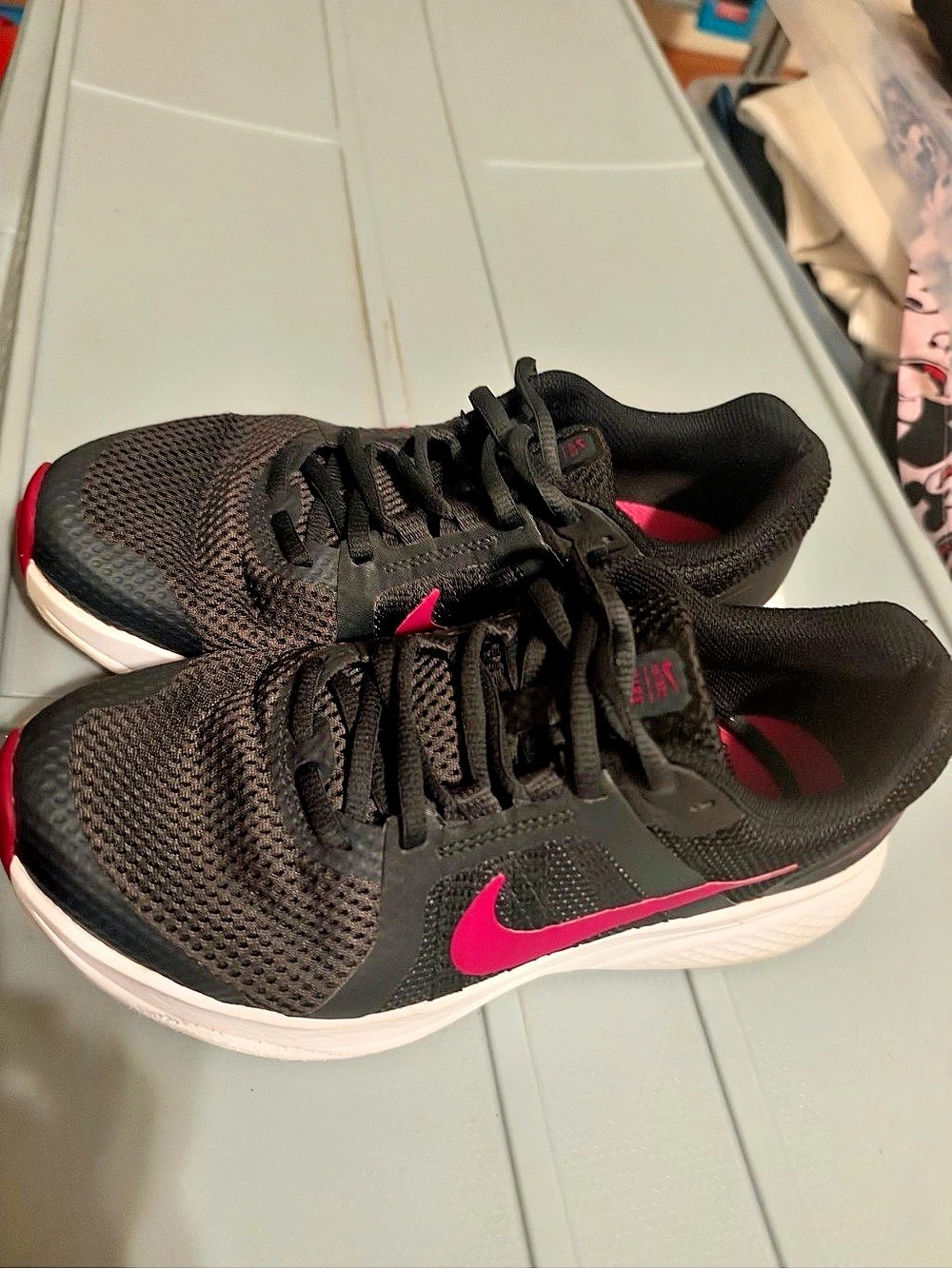 Nike Revolution 5 Women's Athletic Shoes Black & Pink